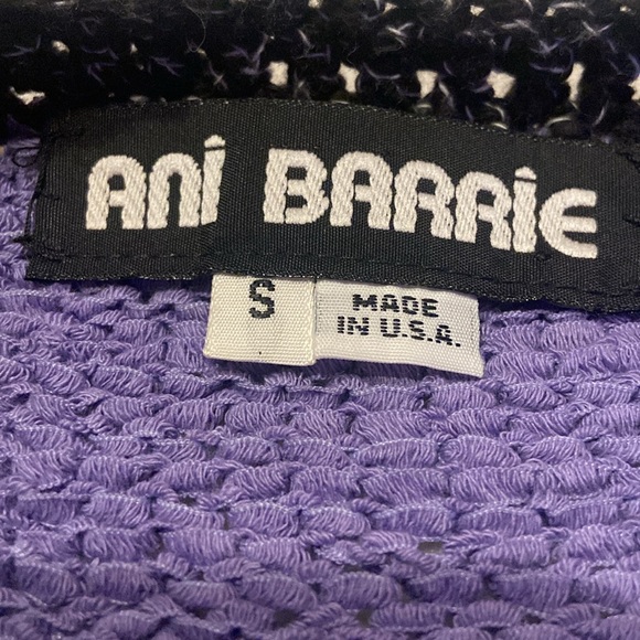 VINTAGE ANI BARRIE Size S Button Down Sweater - Picture 11 of 11